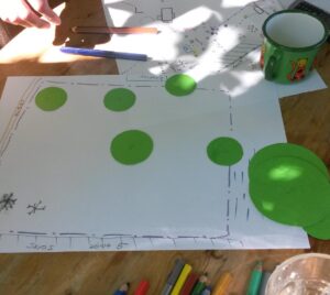Letní škola permakultury - design jedlé lesní zahrady - učíme se v terénu
